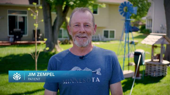 Cancer screening program helps a Rosemount man keep up with his grandkids