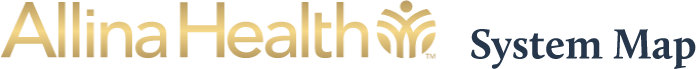 Allina Health System Map